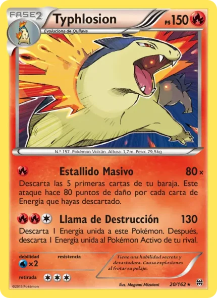Typhlosion (Turbo Impulso) #20