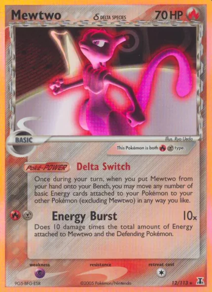 Mewtwo δ (Delta Species) #12
