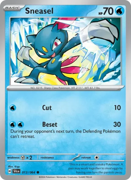 Sneasel (Shrouded Fable) #013