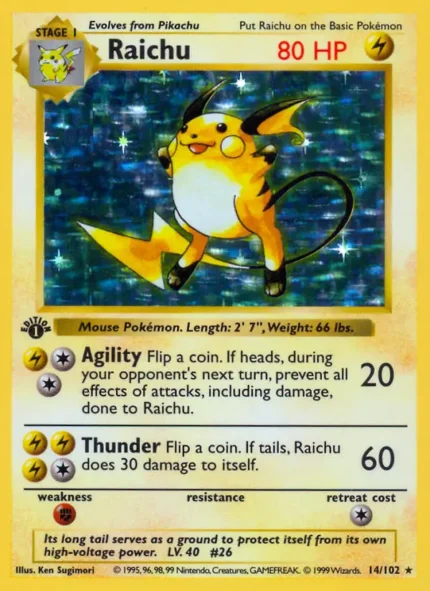 Raichu (Base Set) #14