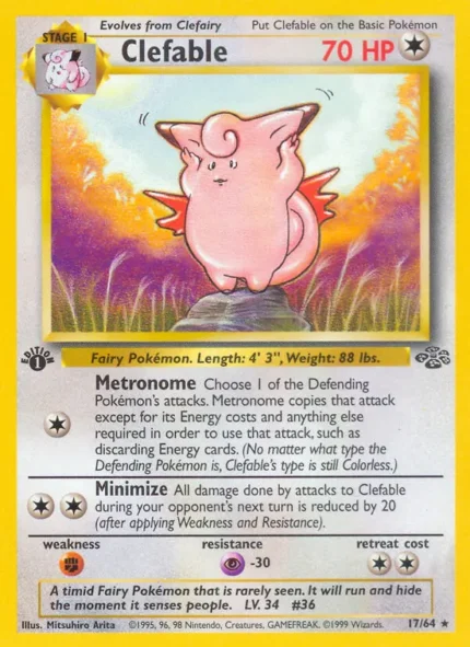 Clefable (Jungle) #17