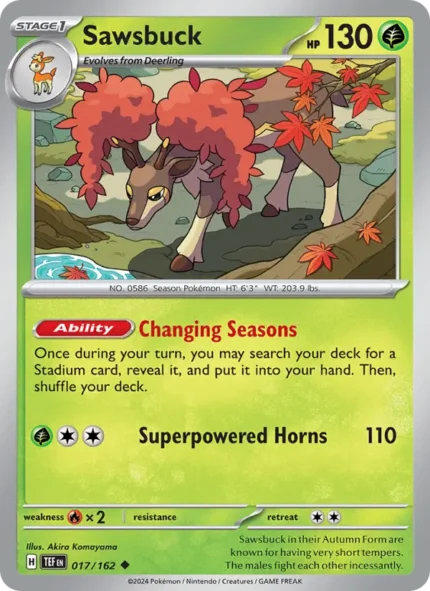 Sawsbuck (Temporal Forces) #017
