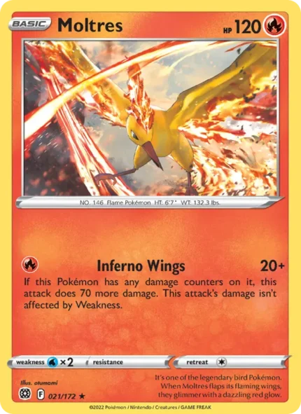 Moltres (Brilliant Stars) #021