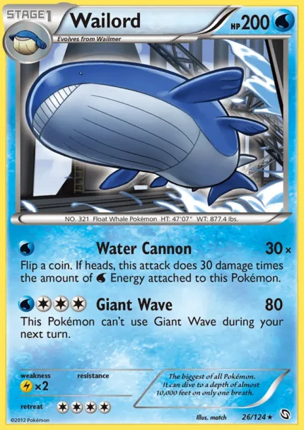Wailord (Dragons Exalted) #26