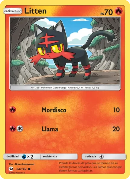 Litten (Sol y Luna) #24