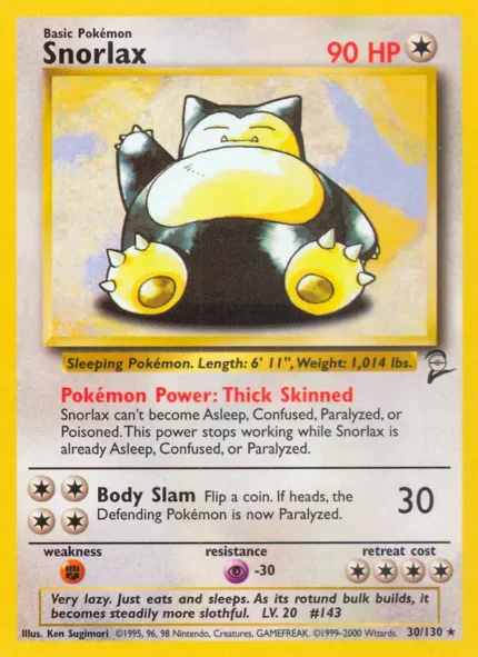Snorlax (Base Set 2) #30
