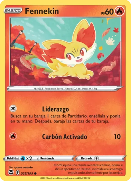 Fennekin (Tempestad Plateada) #025
