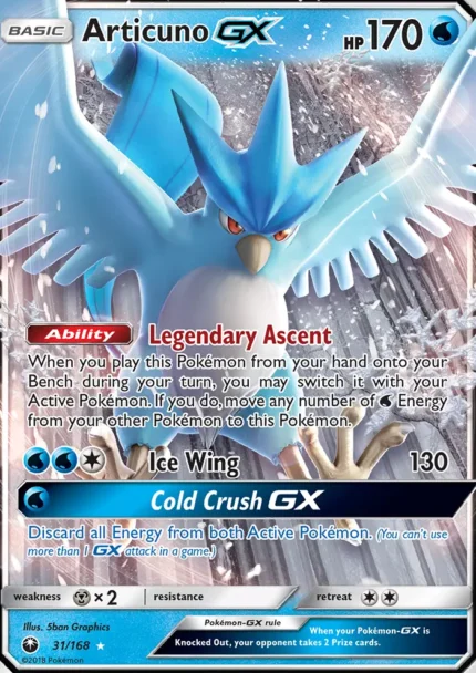 Articuno GX (Celestial Storm) #31