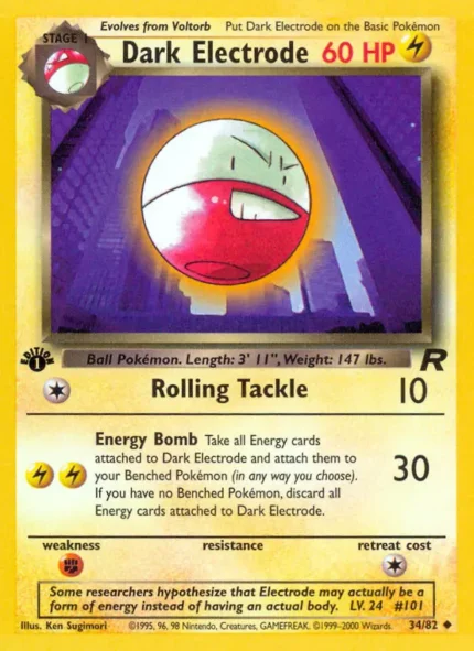 Dark Electrode (Team Rocket) #34