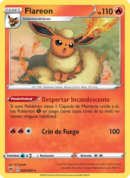 Flareon (Voltaje Vívido) #26