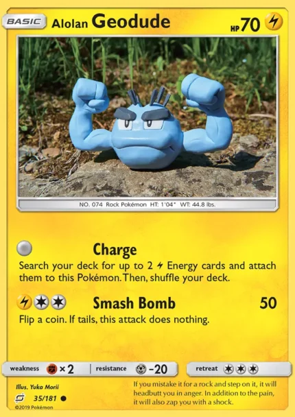 Alolan Geodude (Team Up) #35