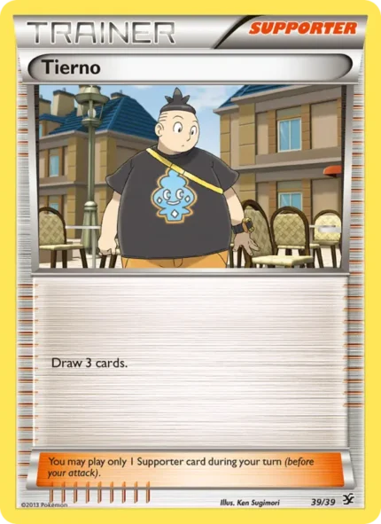 Tierno (Kalos Starter Set) #39