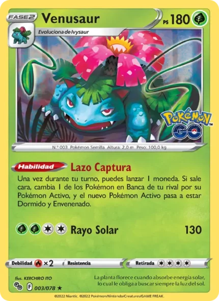 Venusaur (Pokémon GO) #003