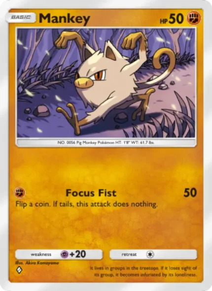 Mankey (Mythical Island) #041