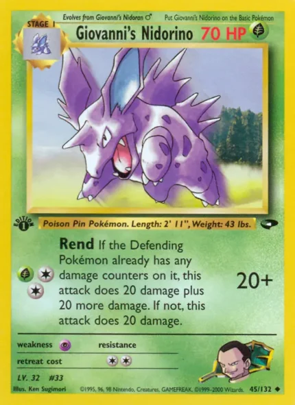 Giovanni's Nidorino (Gym Challenge) #45