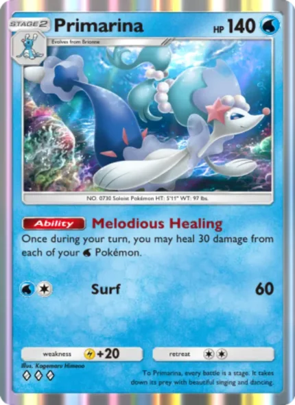 Primarina (Celestial Guardians) #048