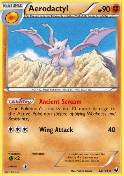 Aerodactyl (Dark Explorers) #53