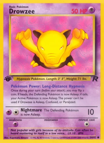Drowzee (Team Rocket) #54