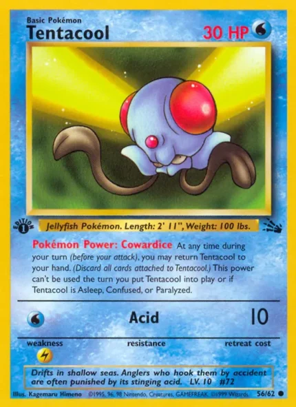 Tentacool (Fossil) #56