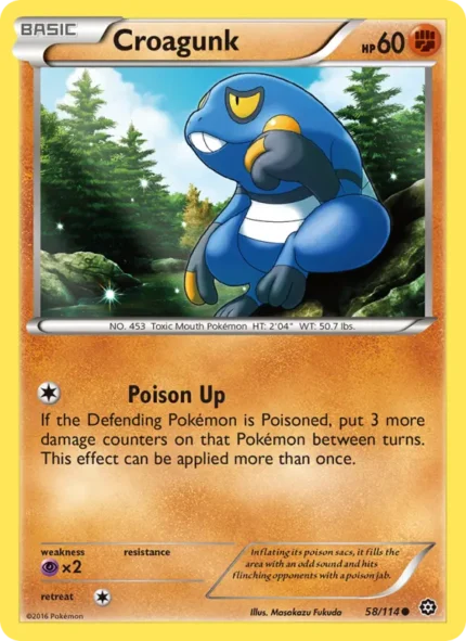 Croagunk (Steam Siege) #58