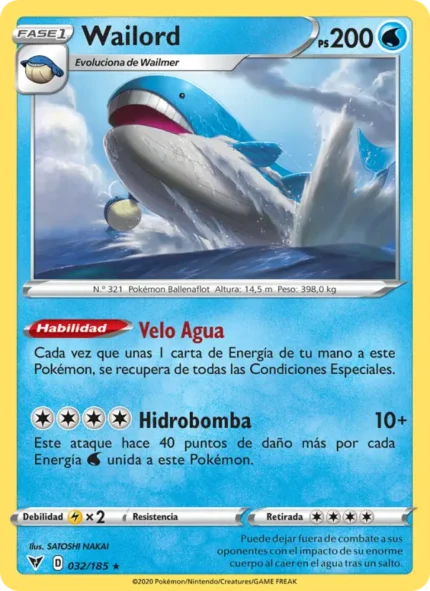 Wailord (Voltaje Vívido) #32
