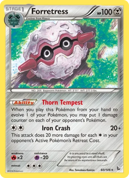 Forretress (Flashfire) #60