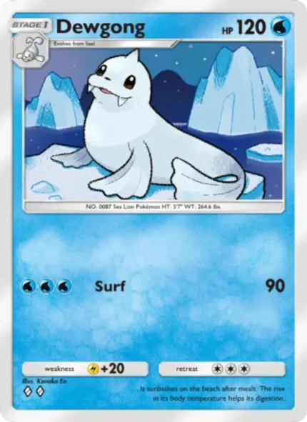 Dewgong (Genetic Apex) #065