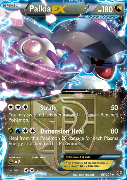 Palkia-EX (Plasma Blast) #66