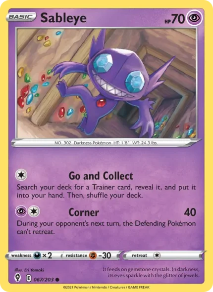 Sableye (Evolving Skies) #67