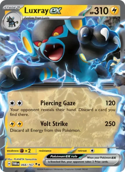 Luxray ex (Twilight Masquerade) #068