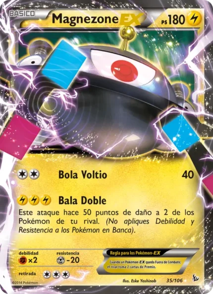 Magnezone EX (Destellos de Fuego) #35