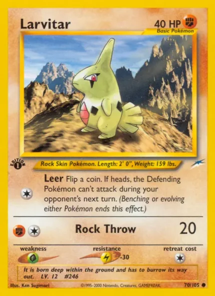 Larvitar (Neo Destiny) #70