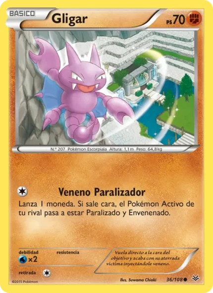 Gligar (Cielos Rugientes) #36