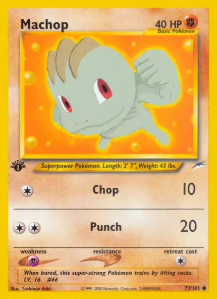 Machop (Neo Destiny) #73