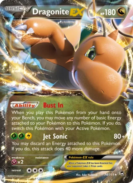 Dragonite EX (Furious Fists) #74
