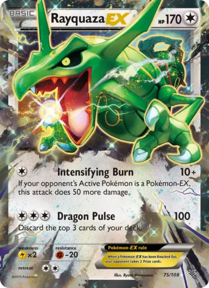 Rayquaza EX (Roaring Skies) #75