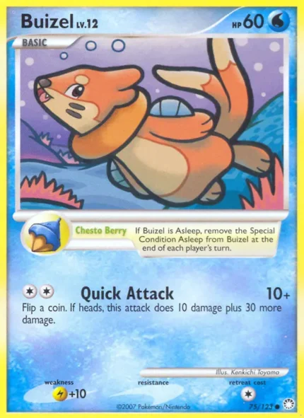 Buizel (Mysterious Treasures) #75