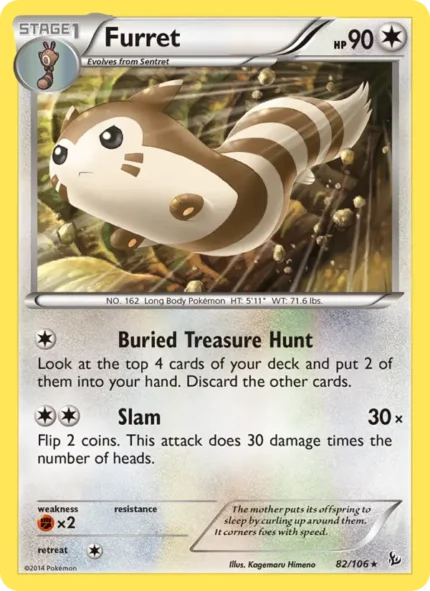 Furret (Flashfire) #82