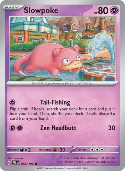 Slowpoke (Paldea Evolved) #085