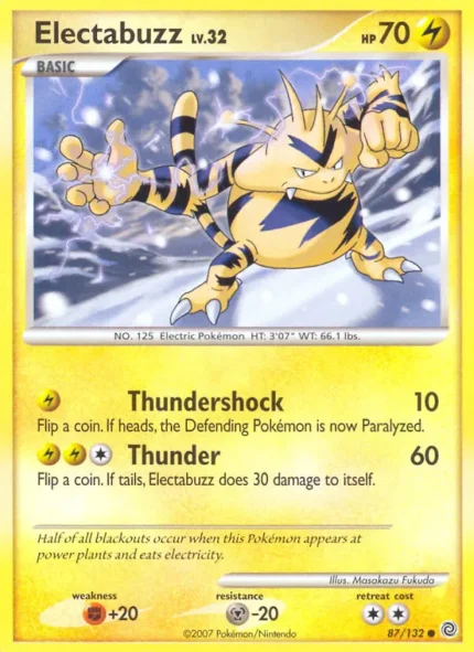 Electabuzz (Secret Wonders) #87