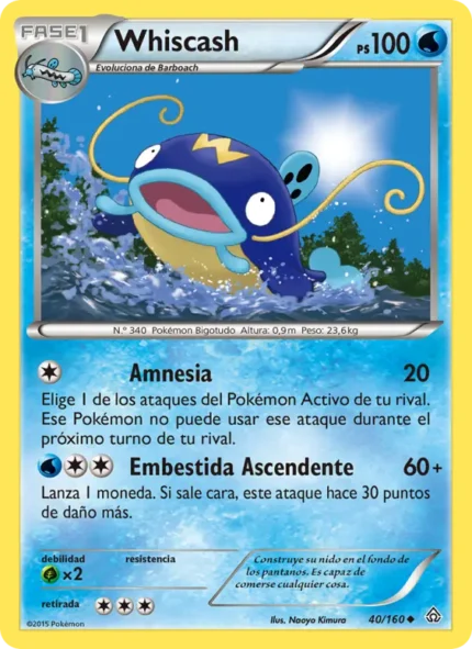 Whiscash (Duelos Primigenios) #40