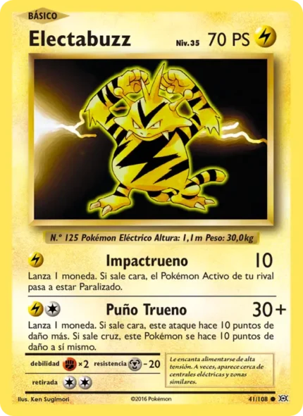 Electabuzz (Evoluciones) #41