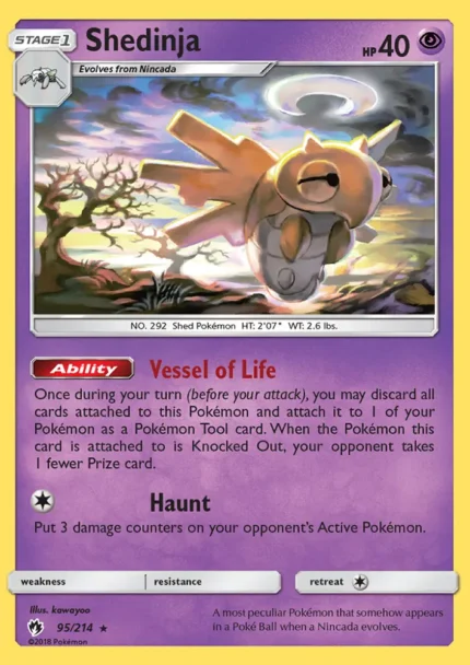 Shedinja (Lost Thunder) #95