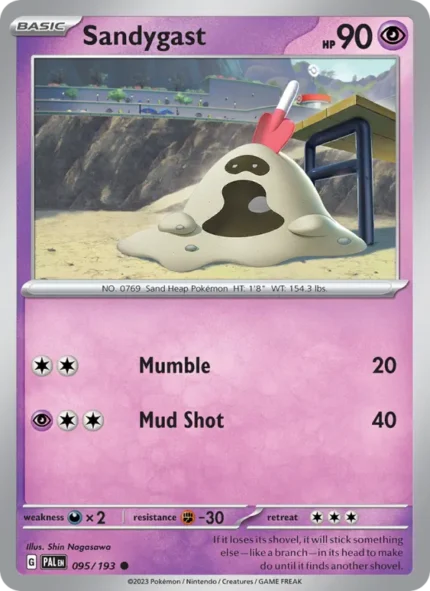 Sandygast (Paldea Evolved) #095