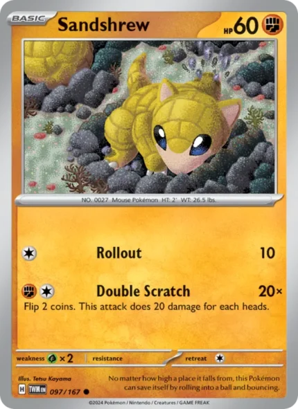 Sandshrew (Twilight Masquerade) #097
