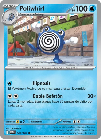 Poliwhirl (Mascarada Crepuscular) #042