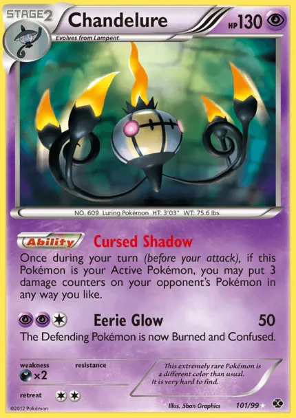 Chandelure (Next Destinies) #101