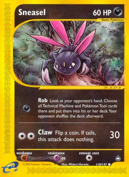 Sneasel (Aquapolis) #110