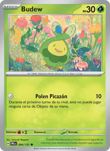 Budew (Evoluciones Prismáticas) #004