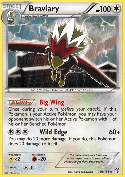 Braviary (Plasma Storm) #116
